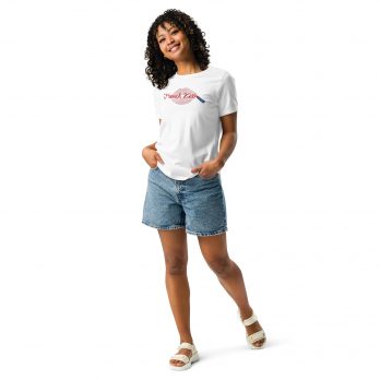 T-shirt Décontracté Véry French Kiss pour Femme