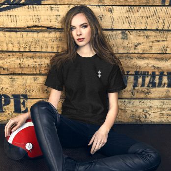 T-shirt unisexe Fleur de Lys brodée Véry French